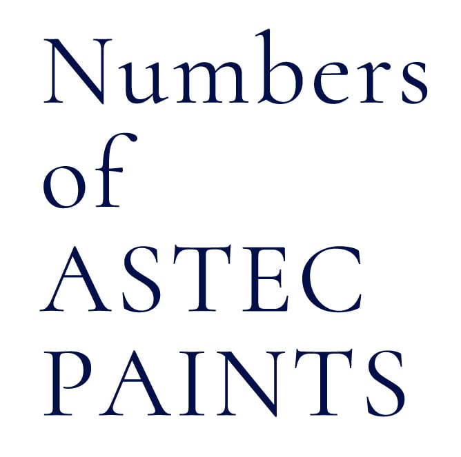 Numbers of ASTECPAINTS